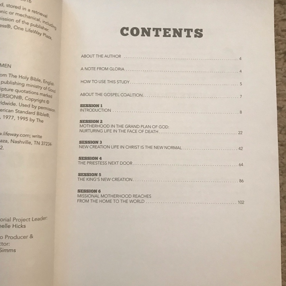 Missional Motherhood Gloria Furman Bible Study Book - Picture 2 of 6